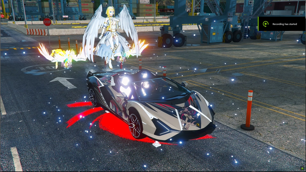 Lamborghini Sian R Glowing Car 3d Dinamic RGB Lights